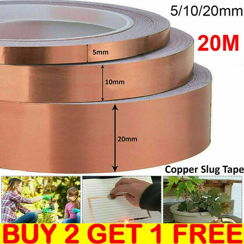Slug tape adhesive copper - tape,