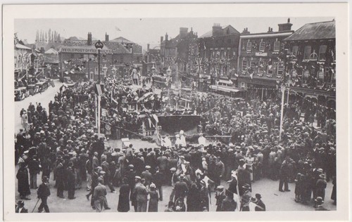 Modern reproduction postcard