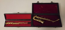 Vtg novelty minature saxophone - novelty,