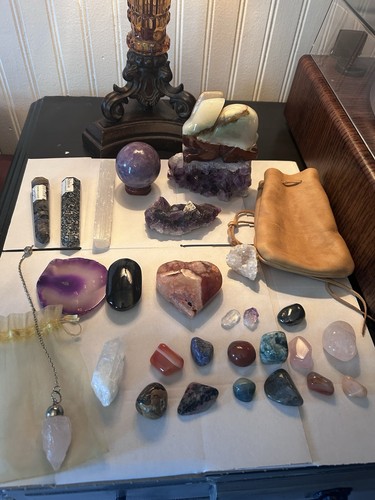 Beautiful mixed crystal - 💎, &