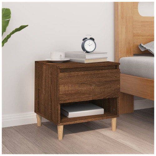 Bedside table brown - bedside,