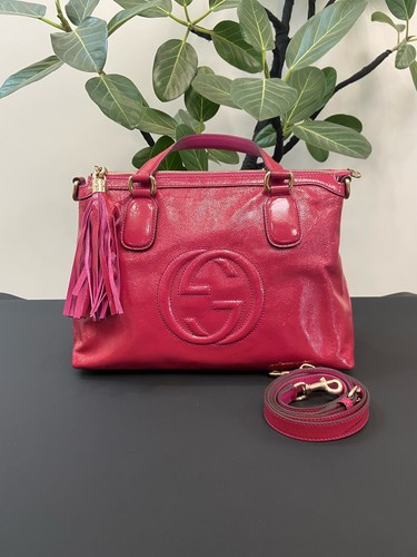 Authentic gucci pink patent - gucci,
