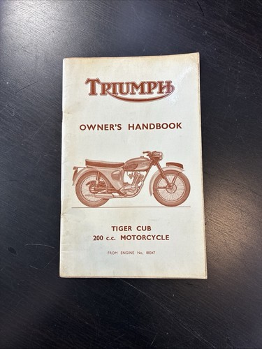 Triumph tiger cub - tiger, owners