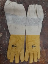 Leather Beekeeping Gloves/Gauntlets..ventilated E.H. Thorne