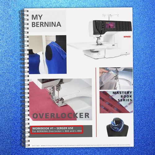 Bernina workbook serger - workbook, use