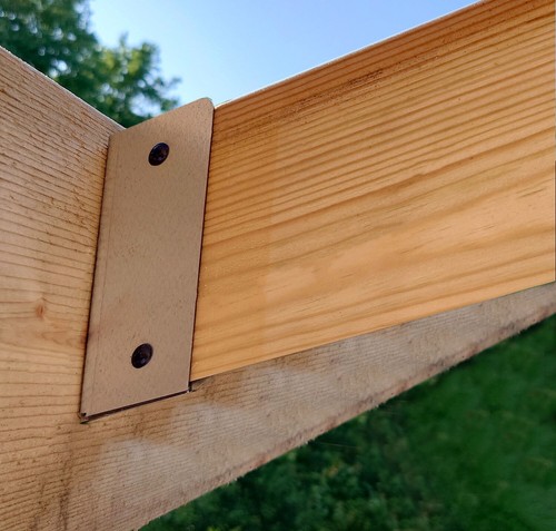 Upwards angled rafter brackets - rafter,