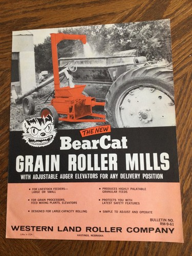 Bearcat grain roller - bearcat,
