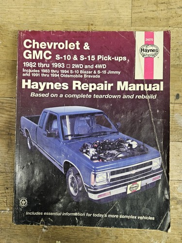 Repair manual haynes 24070 - repair,