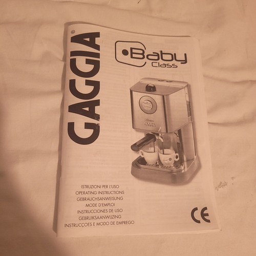 Original gaggia baby class new - class,