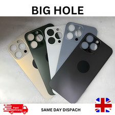 Back For iPhone 12 13 /Max Replacement Back Glass With Logo Battery Cover