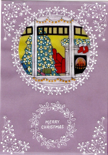 Original parchment craft card - original,