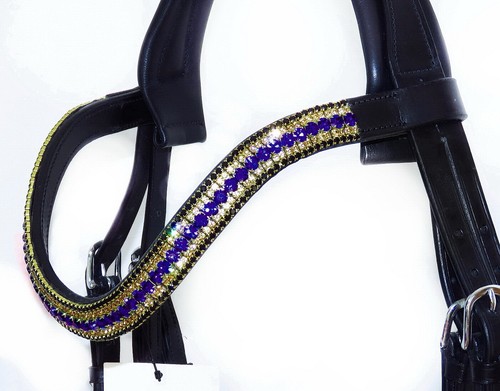 Fss glimmer crystal browband - glimmer,