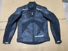 ARLEN NESS Ladies Leather & Textile Motorcycle  Jacket UK 10= 34" Chest (B61#2)