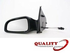 Door Wing Mirror Manual Black O/S Right Side Vauxhall Astra Van 2006-2009 New