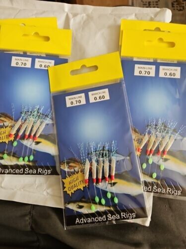 Packs sand eel feathers - 5, x