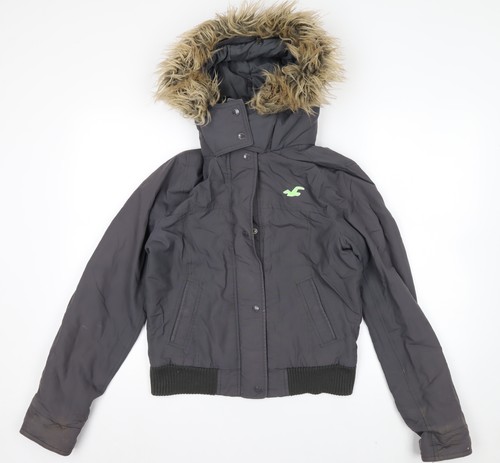 Hollister women grey fur - hollister,