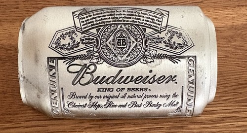 2007 budweiser beer can belt - beer,
