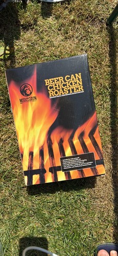 Beer can chicken roaster - beer,