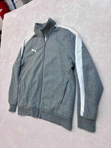 Puma men gray zip - gray, zip-up