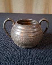 Vintage Hand Beaten Pewter