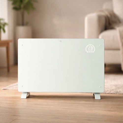 Glass panel heater - panel, electric