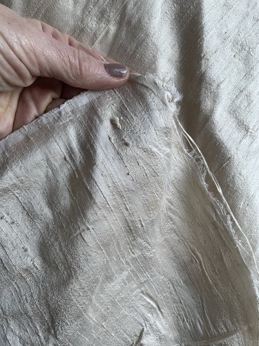 Metres hand woven silk - hand,