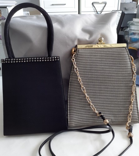 1990s handbags 1 black - ,