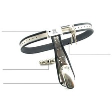 Stainless Steel Male Chastity