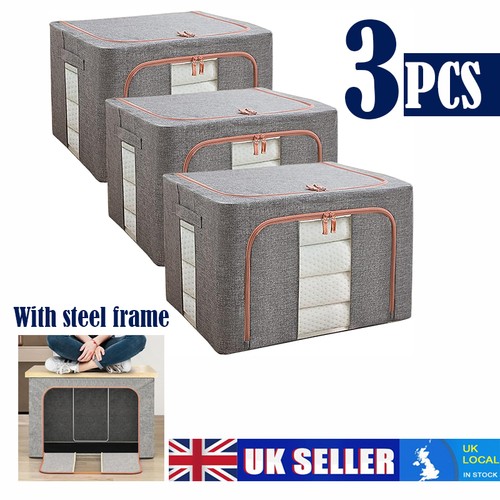 3pcs 24l clothes storage - clothes,