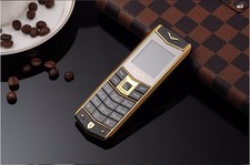Luxury A8 Mobile Phone Dual SIM 1.5 Inch Mini Metal Dody Phone Multi Language