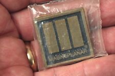 Original Magnepan Speaker Badge Logo Emblem Pair (2) for Magneplanar METAL (NEW)