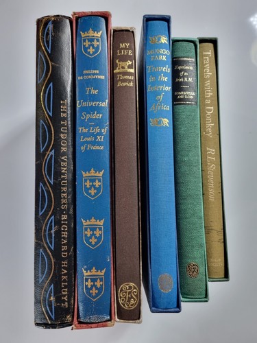 Folio society stevenson - r, l
