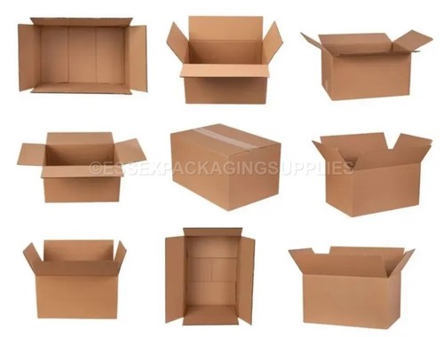 Small boxes cardboard single - boxes,