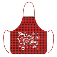 Christmas Apron Santa Reindeer