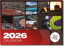 Formula 1-themed Calendar 2026 Season F1 Wall Racing Gift Present 
