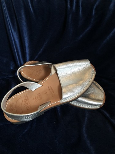 Mibo silver leather - mibo, avarca