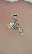Hamsa Evil Eye Charm 925