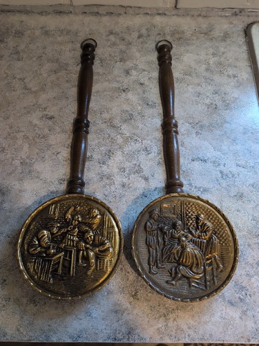 Antique british brass - british, bed