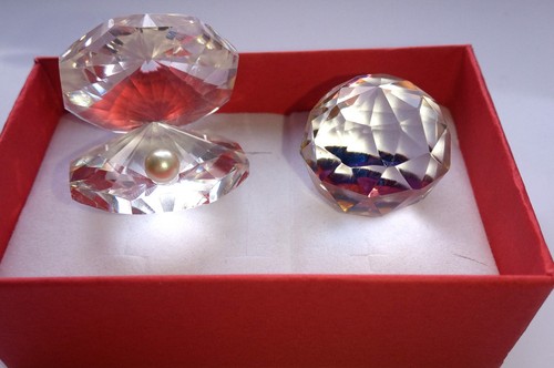 Swarovski crystal mini - crystal, oyster