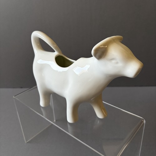 Cow jug creamer - jug/creamer, white