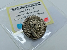 Roman Silver Coin Denarius AD