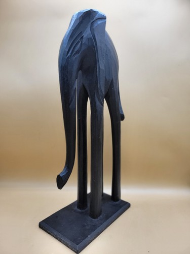 Vintage wood elephant - ,