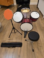 Gear4music Kids Drum Kit Red
