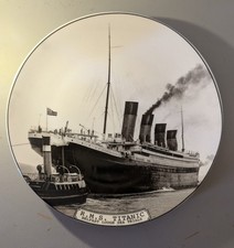 Titanic Sea Trials Plate