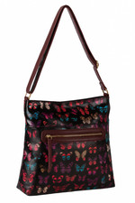 Large Oilcloth Crossbody Bag