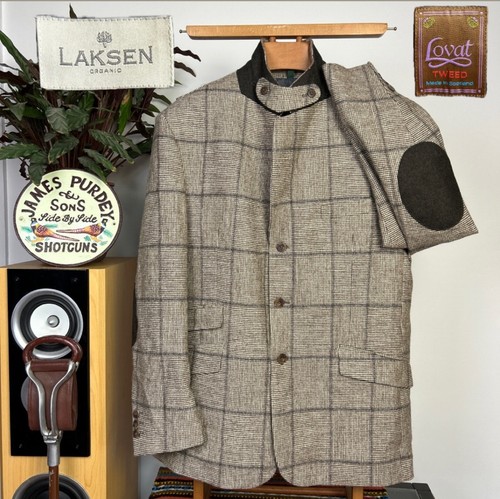 Laksen lovat tweed glen - lovat,