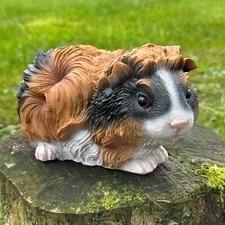 Guinea Pig figurine tri-colour