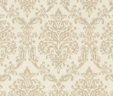 Sanderson Waterperry Riverside Damask Wallpaper -Cream/Gold -216287-RRP £85.00