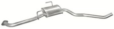 Middle silencer middle pot