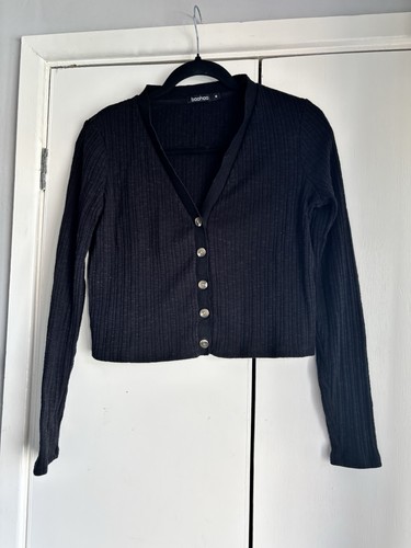 Boohoo cropped cardigan medium - cropped,